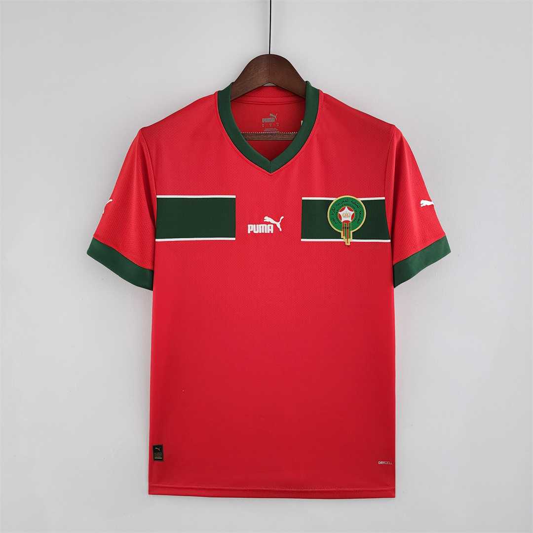 AAA Quality Morocco 2022 World Cup Home Soccer Jersey